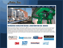 Tablet Screenshot of midcoinsulation.com